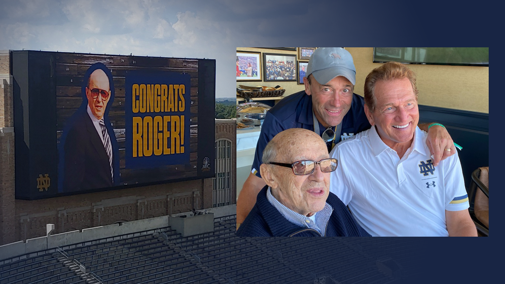 Roger Valdiserri Honored by Notre Dame